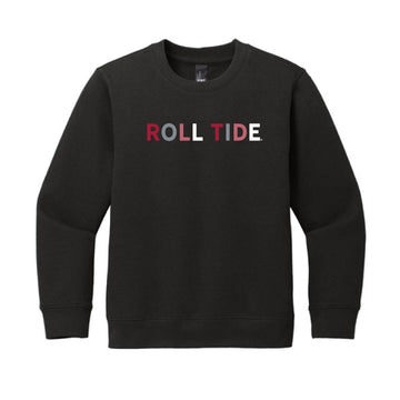 The Roll Tide Multi | Youth Black Sweatshirt