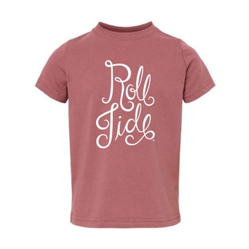 The Roll Tide Script | Toddler Rouge Tee