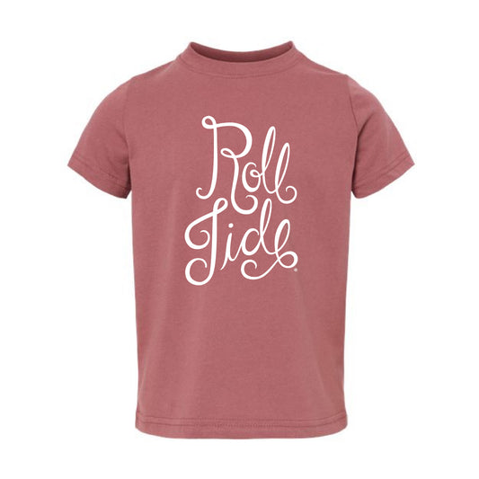 The Roll Tide Script | Toddler Rouge Tee