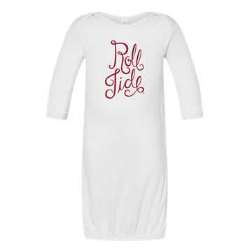 The Roll Tide Script | Baby White Layette