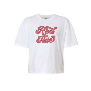 The Roll Tide Stripes | Adult White Tee