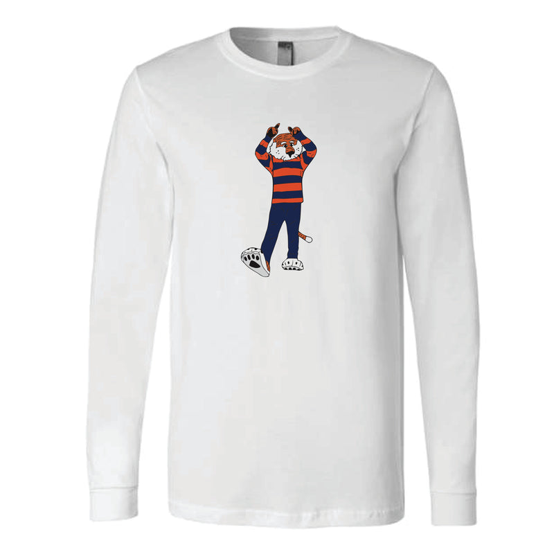 The Rugby Aubie | White Long Sleeve