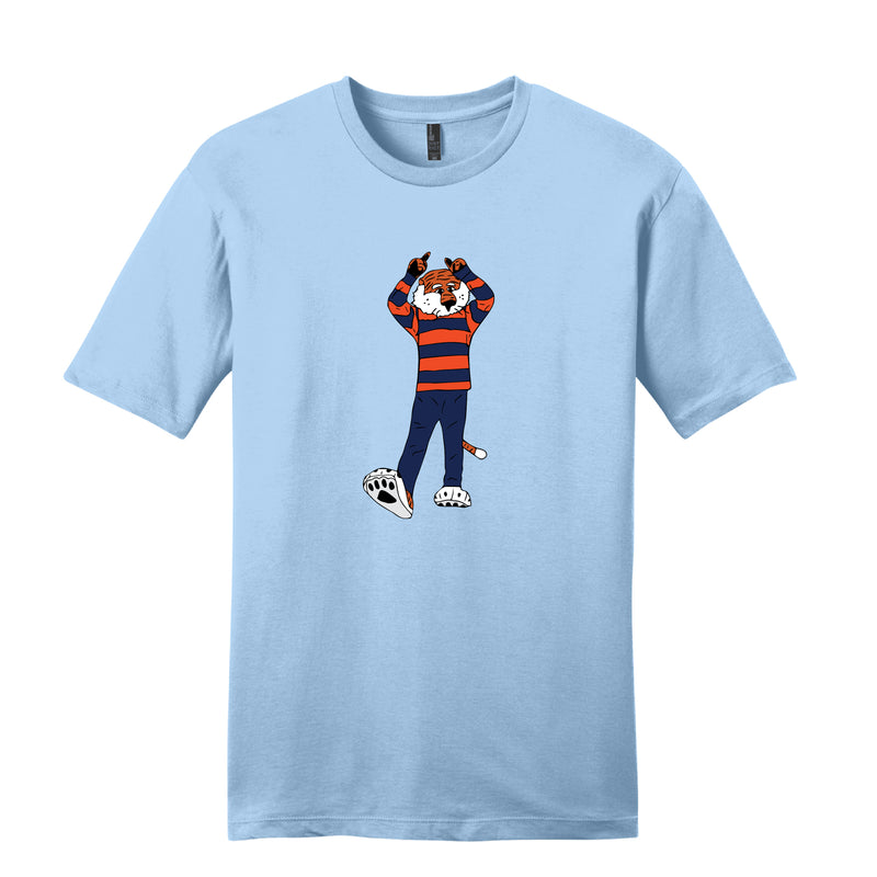 The Rugby Aubie | Ice Blue Tee