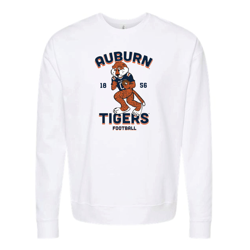 The Running Back Aubie | White Sweatshirt