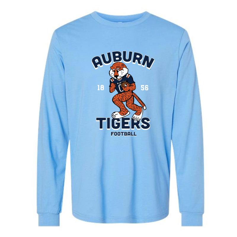 The Running Back Aubie | Carolina Blue Long Sleeve Tee