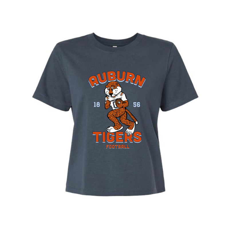 The Running Back Aubie | Vintage Navy Tee