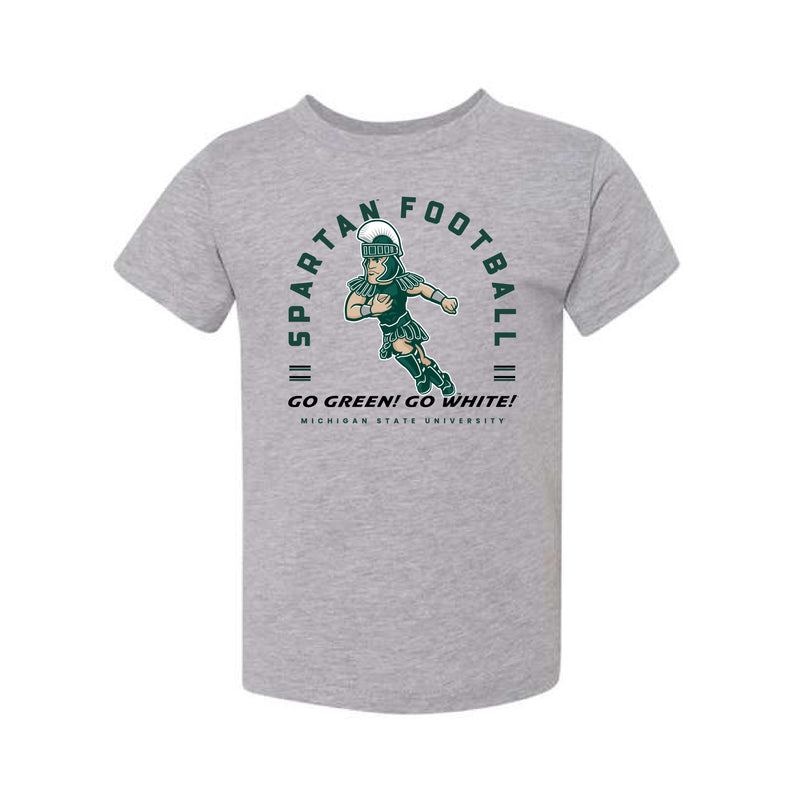 The Running Sparty | Toddler Athletic Heather Tee