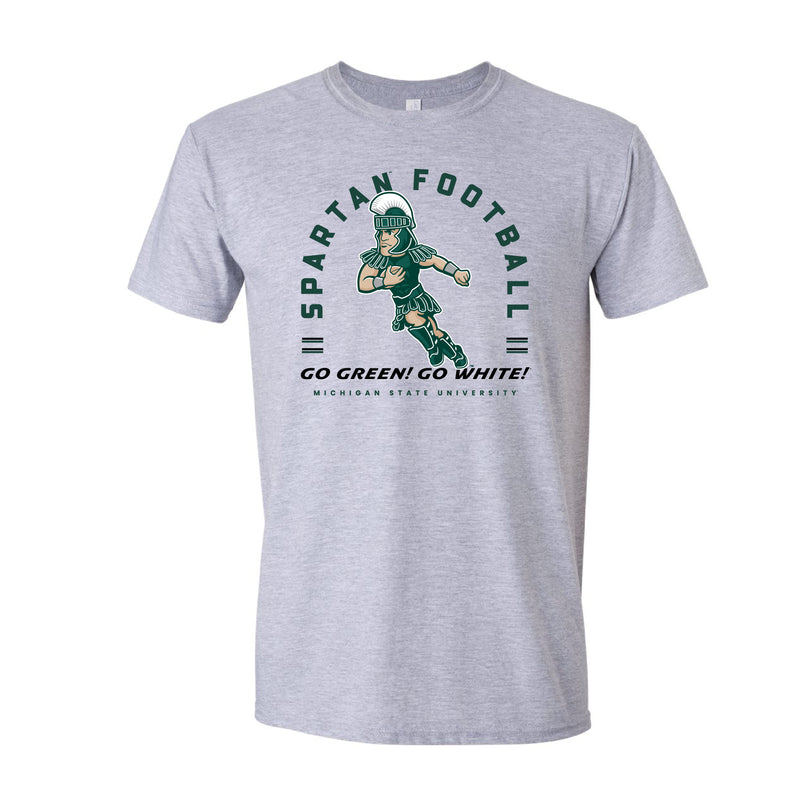 The Running Sparty | Sport Grey Tee