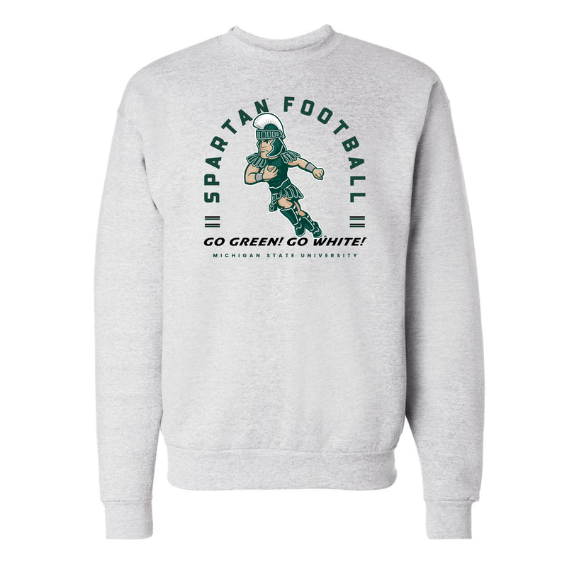 The Running Sparty | Ash Sweatshirt