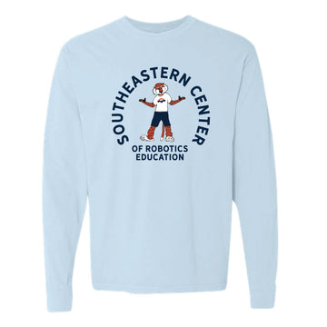 The SCORE Arch Design | Adult Chambray Long Sleeve