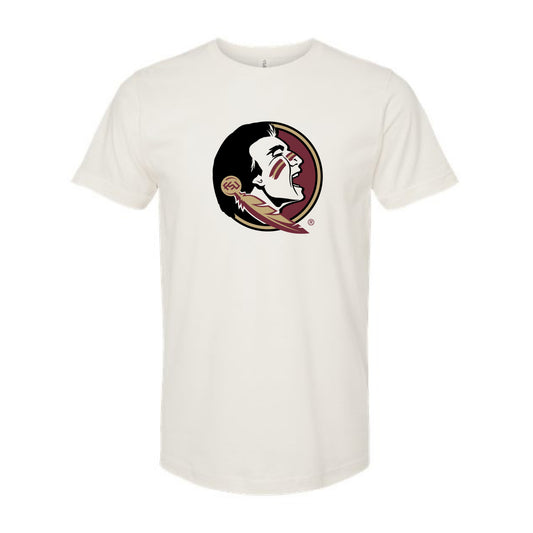 The Seminole Head Logo | Vintage Natural Tee