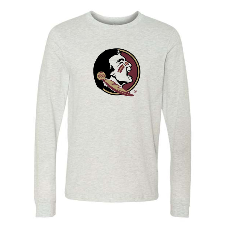 The Seminole Head Logo | Ash Long Sleeve