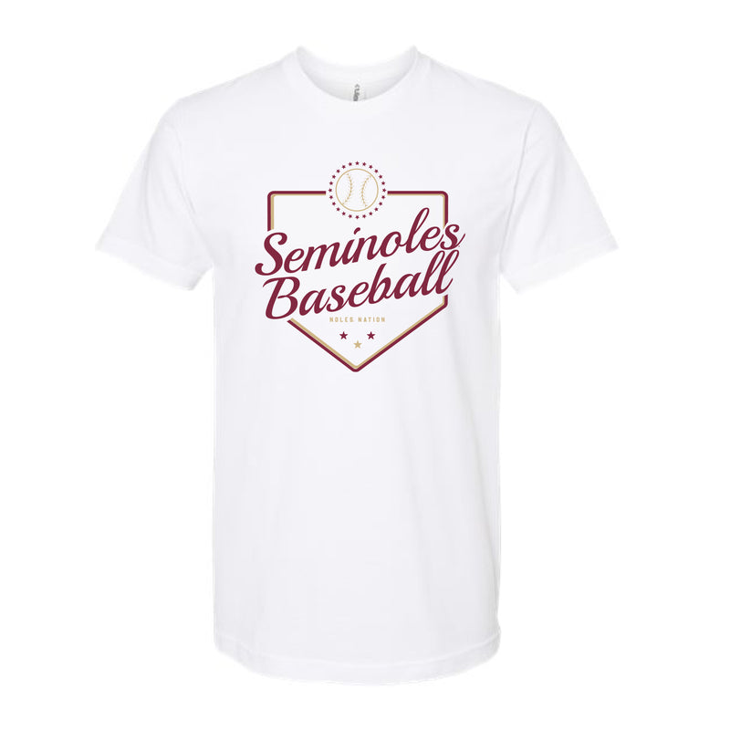 The Seminoles Baseball Plate | White Tee