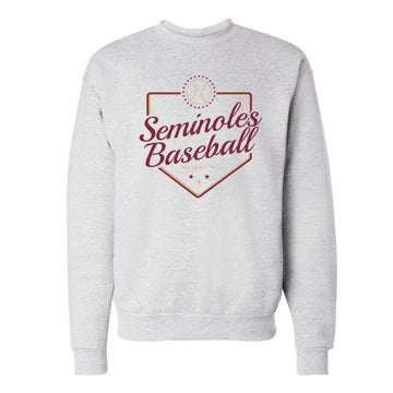 The Seminoles Baseball Plate | Ash Sweatshirt