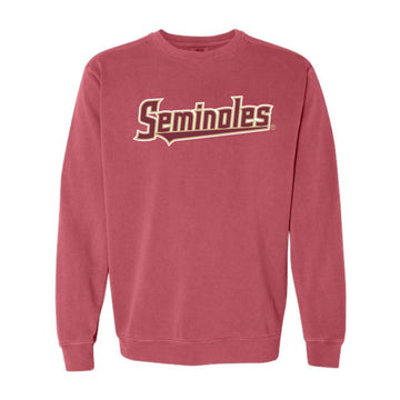 The Seminoles Logo | Crimson Sweatshirt