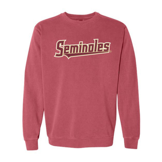 The Seminoles Logo | Crimson Sweatshirt