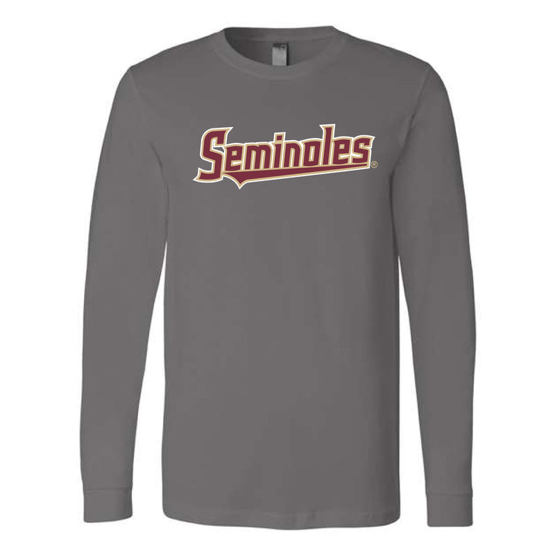 The Seminoles Logo | Asphalt Long Sleeve