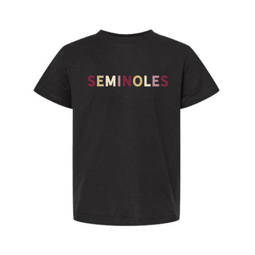 The Seminoles Multi | Youth Black Tee