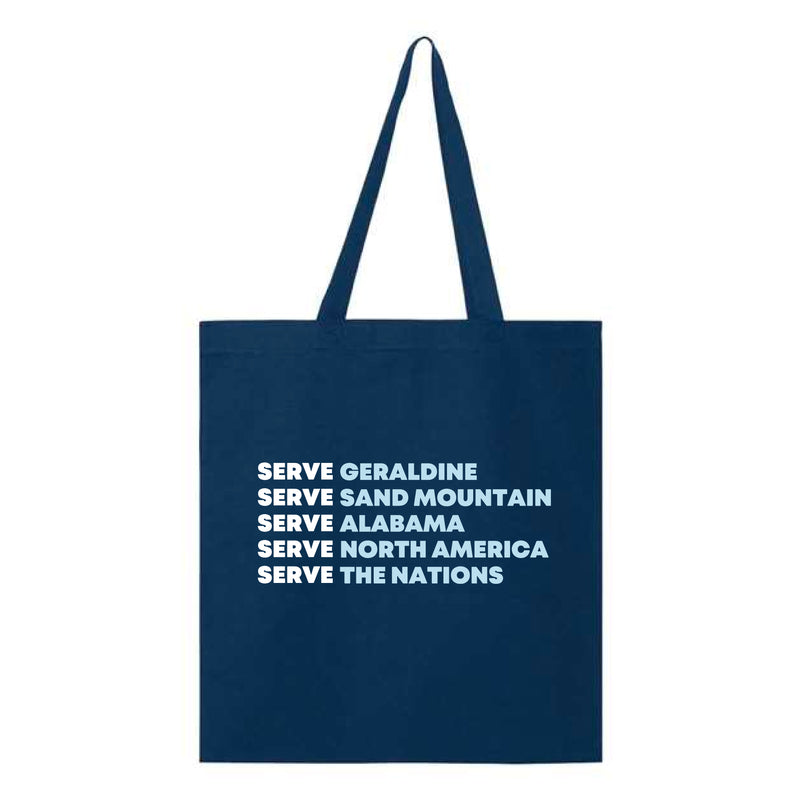 The Serve | Navy Tote