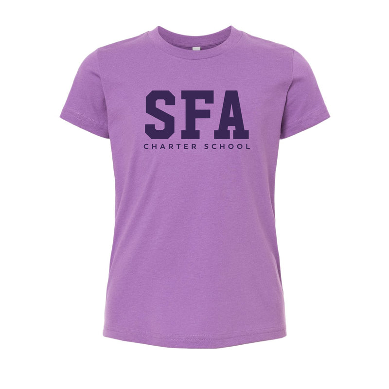 The SFA Block | Royal Purple Youth Tee