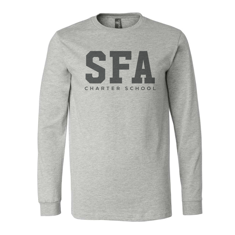 The SFA Block | Athletic Heather Long Sleeve Tee