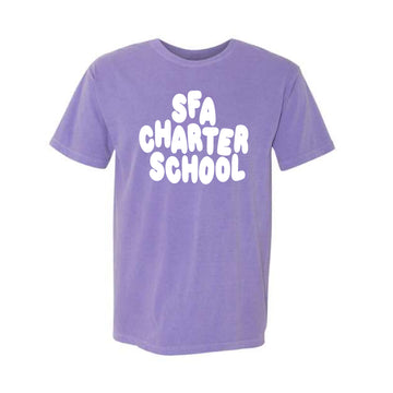 The SFA Charter Bubble | Adult Violet Tee