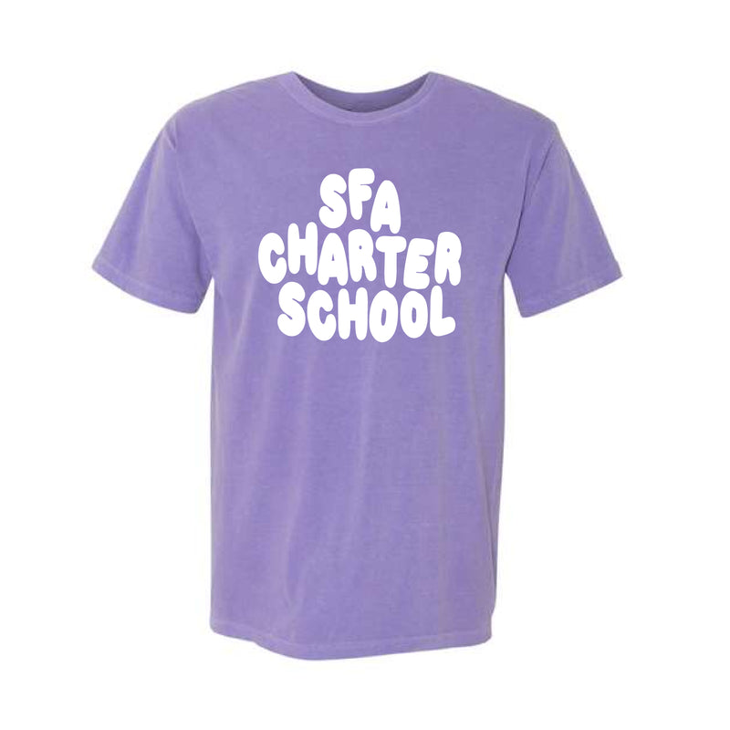 The SFA Charter Bubble | Adult Violet Tee