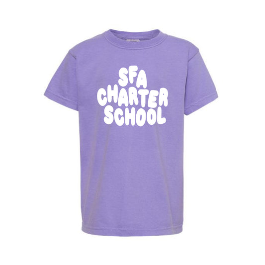 The SFA Charter Bubble | Youth Violet Tee