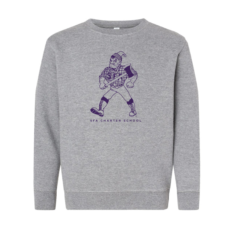 The SFA Mascot | Heather Youth Sweatshirt