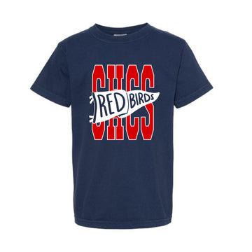 The SHCS Flag | Youth True Navy Tee