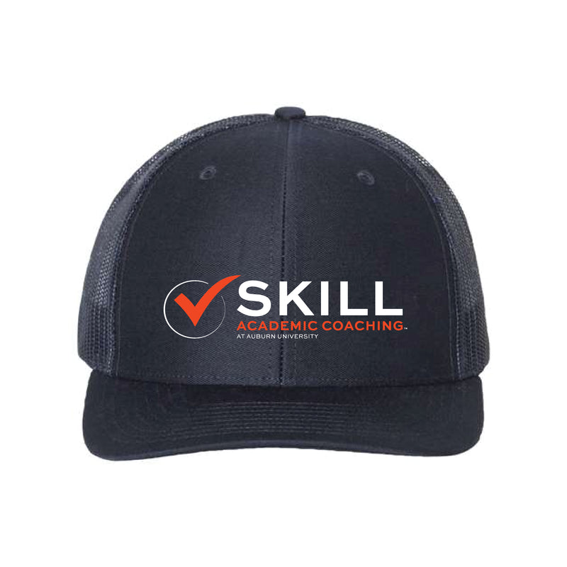 The SKILL Logo | Navy Richardson Snapback Trucker Cap