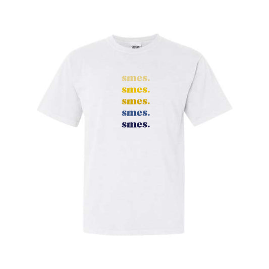 The SMES Repeat | White Tee