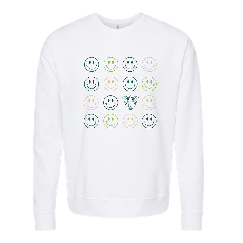 The Smiles for Blaze | White Sweatshirt