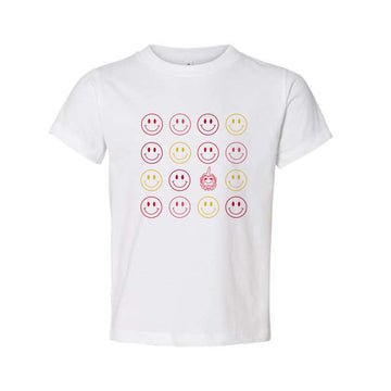 The Smiles for Cocky | Toddler White Tee
