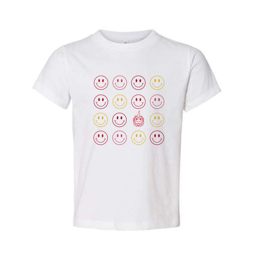 The Smiles for Cocky | Toddler White Tee