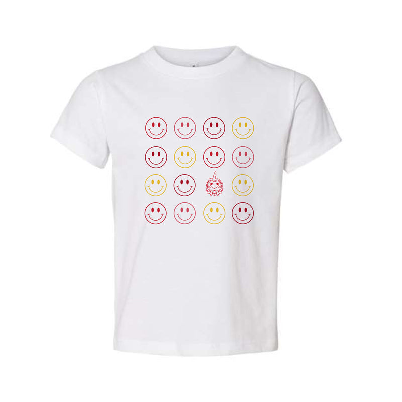 The Smiles for Cocky | Toddler White Tee