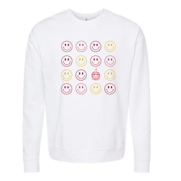 The Smiles for Cocky | White Sweatshirt