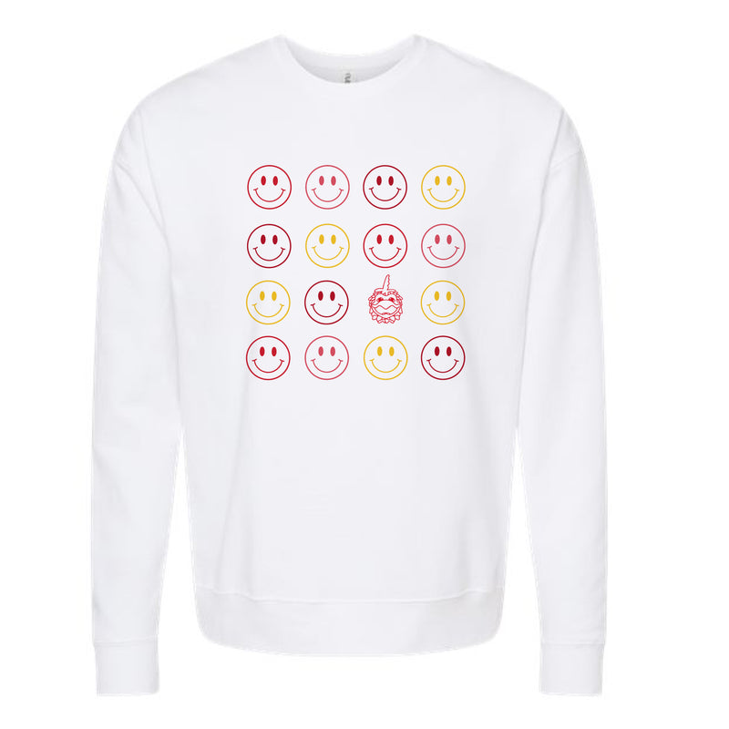 The Smiles for Cocky | White Sweatshirt