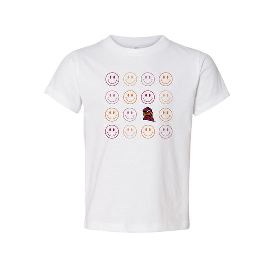 The Smiles for Hokie | Toddler White Tee