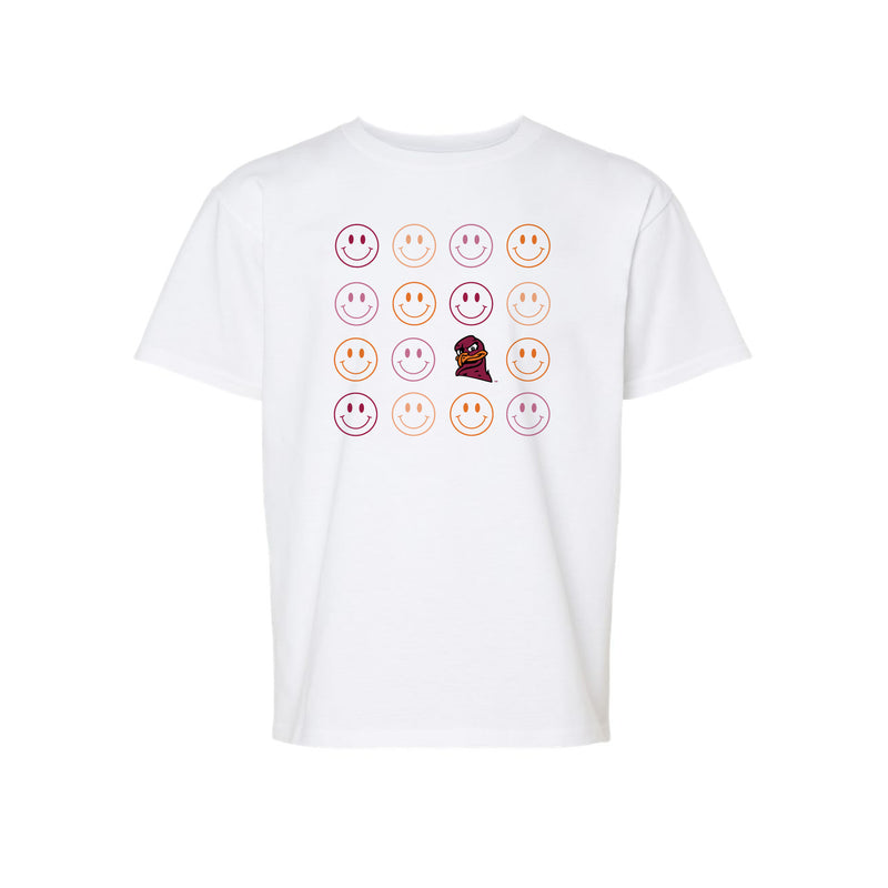 The Smiles For Hokie | Youth White Tee