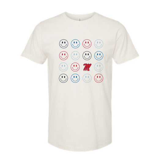 The Smiles for Ole Miss | Vintage Natural Tee