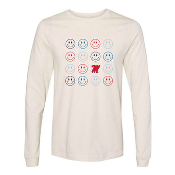 The Smiles for Ole Miss | Natural Long Sleeve