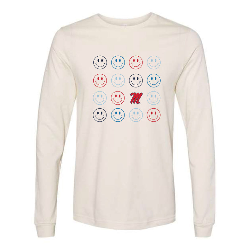 The Smiles for Ole Miss | Natural Long Sleeve