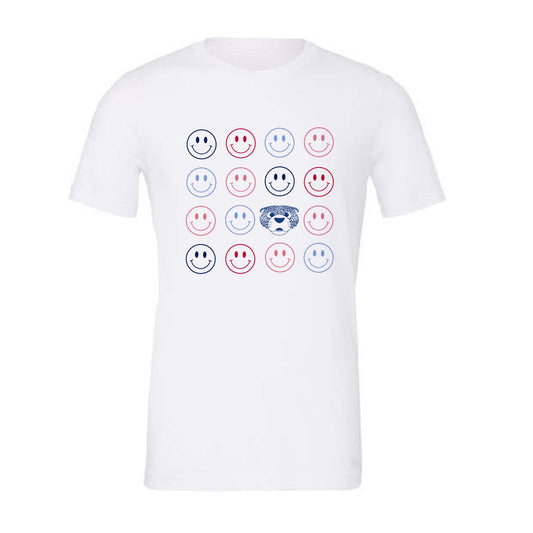 The Smiles For South Paw | Adult White Tee