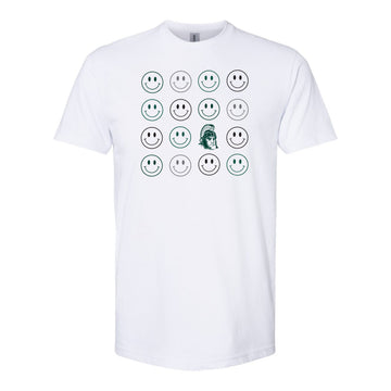 The Smiles For Sparty | White Tee