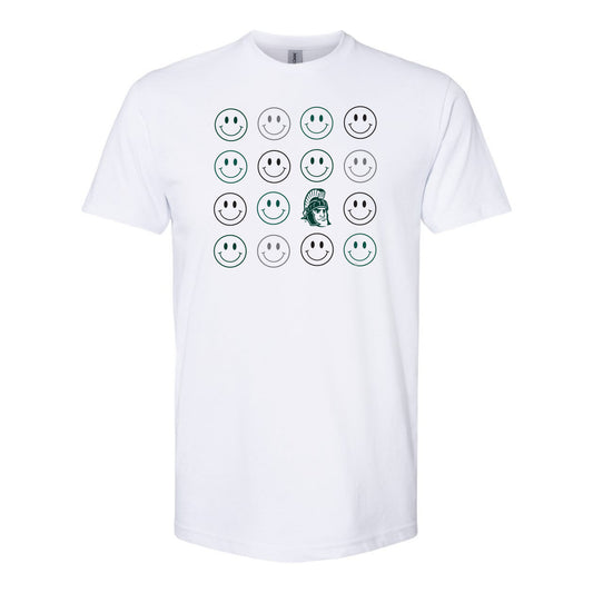 The Smiles For Sparty | White Tee