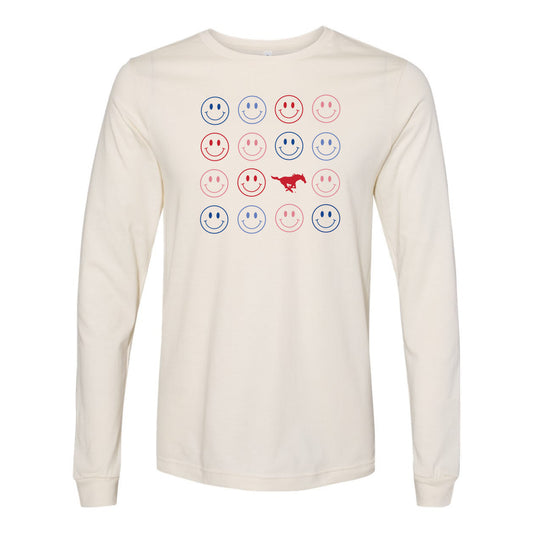 The Smiles For The Mustangs | Natural Long Sleeve