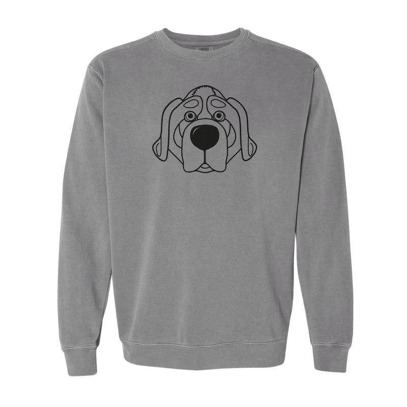 The Smokey Head Outline | Grey Sweatshirt