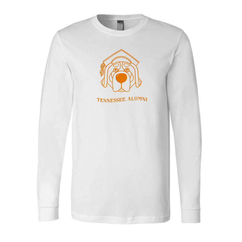 The Smokey Outline Alumni | White Long Sleeve