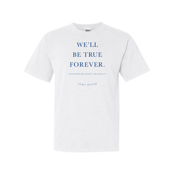 The SMU Alma Mater | White Tee